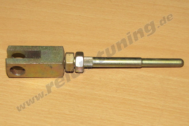 Druckstange 12,5cm für Hauptbremszylinder komplett, Trabant 601/1.1, original