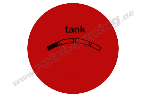 Folie für Tankanzeige in Trabant 601, rot